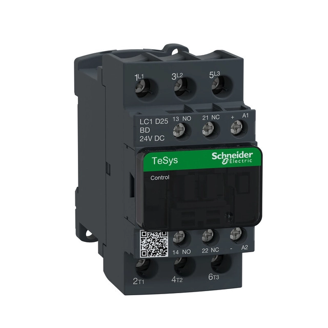 TeSys D Leistungsschütz AC3 25A 3P 1NO 1NC Spule 24VDC Box-Terminals