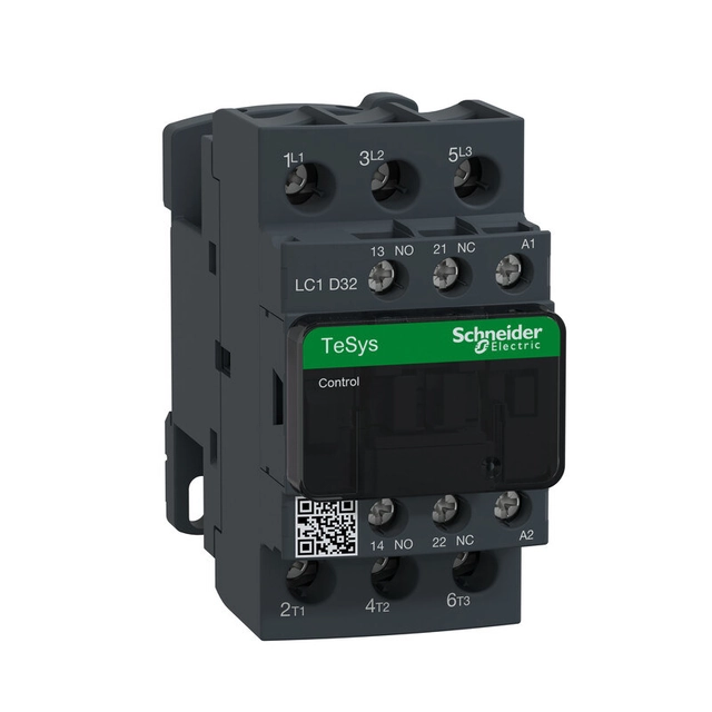 TeSys D strömkontaktor AC3 32A 3P 1NO 1NC spole 24VAC boxterminaler