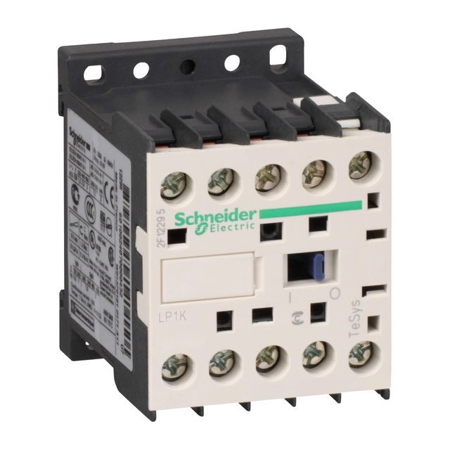 TeSys K power contactor 9A 3P 1NO coil 24VDC box terminals