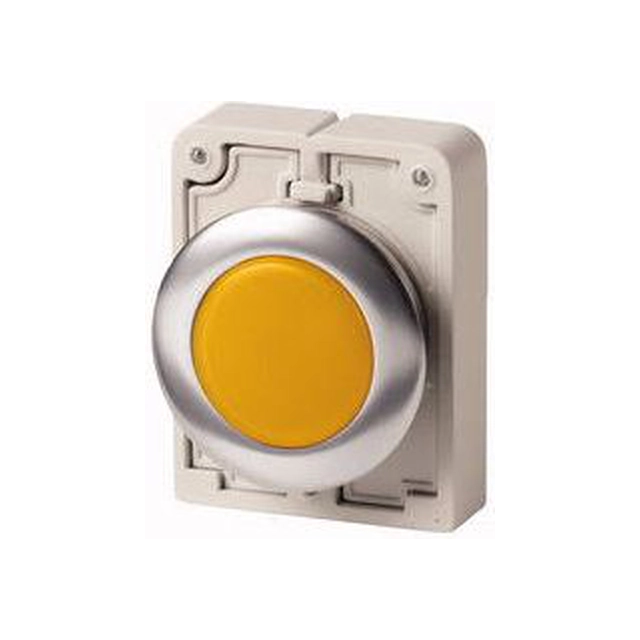 Tête de lampe Eaton Signal 30mm jaune plat M30C-FL-Y (183285)