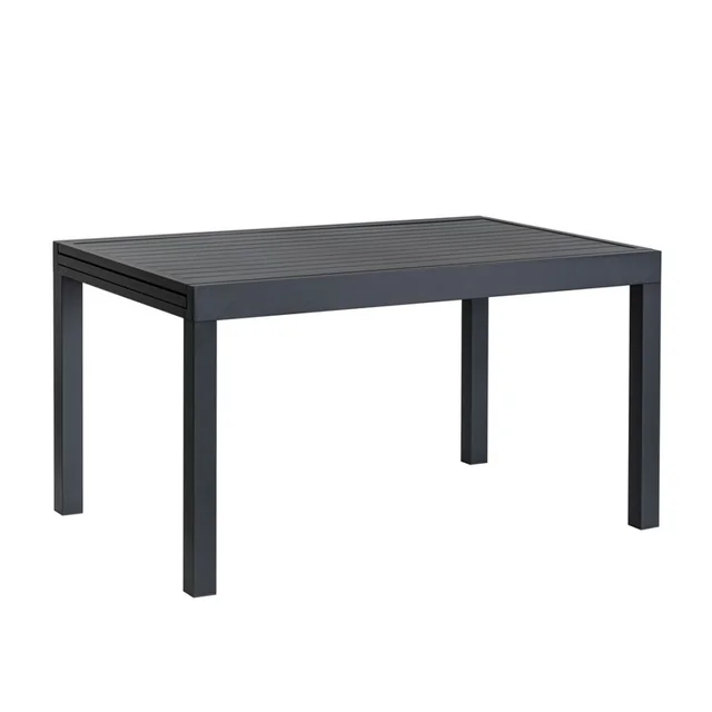 Thais Graphite Aluminum Dining Tables 135 x 90 x 74 cm