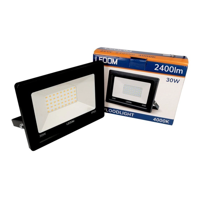 The floodlight LEDOM® 220-240V 30W 2400lm 4000K
