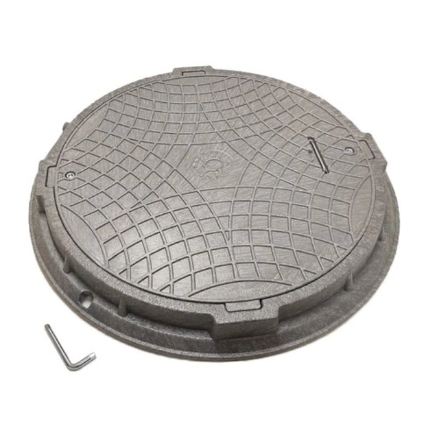 The hatch cover for the septic tank 60cm WL-60/75 gray