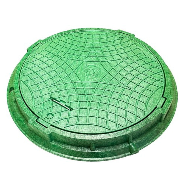 The hatch cover for the septic tank 60cm WL-60/75 green