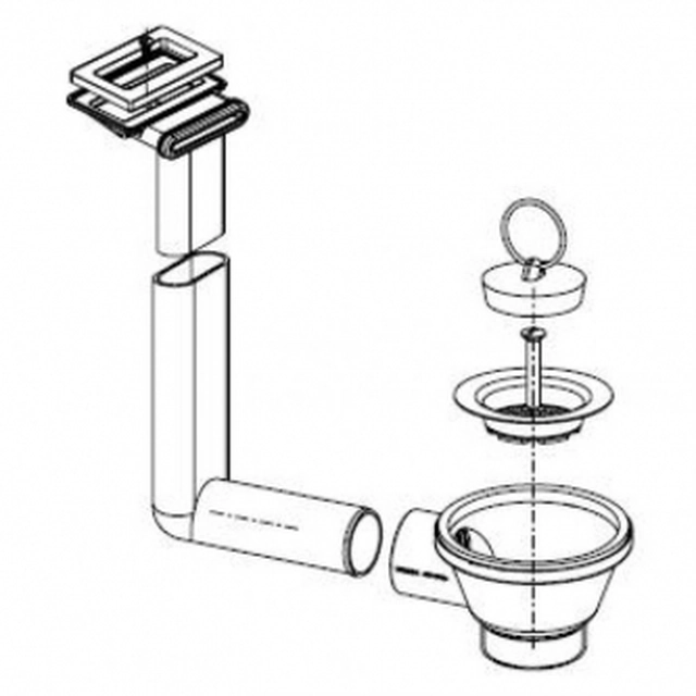 The valve of the dishwasher FRANKE ESN 614 NOVA, d 1"1/2 is blocked