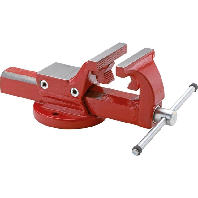 The vise is mounted parallel to the jaws to 120mm FORMAT pipes