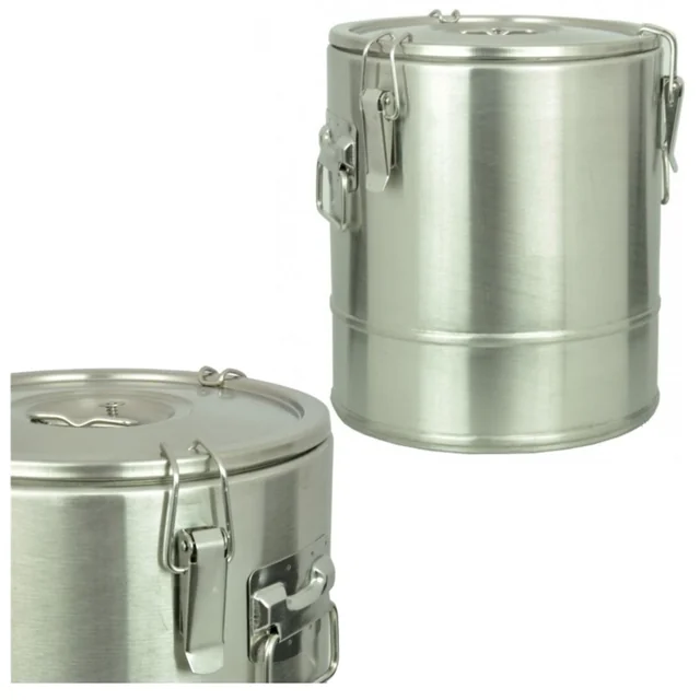 Thermos en acier pour le transport des aliments 36L sans robinet DNB-3/36 ECO