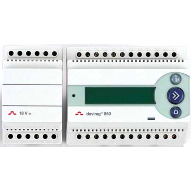 Thermostat DEVI DEVIREG 850 ohne Sensoren (mit Spannungsübertragung 24W)