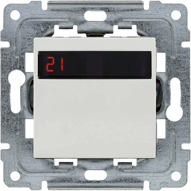 THERMOSTAT - Temperature controller Series: DANTE Color: WHITE