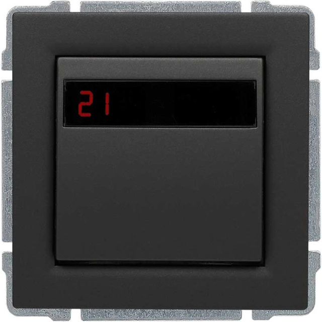THERMOSTAT - Temperature controller Series: KOS66 Color: GRAPHITE