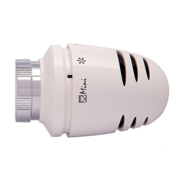 Thermostatic head HERZ MINI DE LUXE, M28x1,5, white color