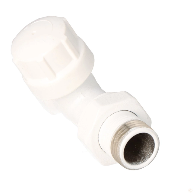 Thermostatic straight radiator valve IRIS DN15 white