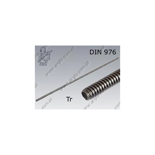 Thread rod.trapeze.DIN 103 Tr16×4×1000-C15 ~ DIN 976