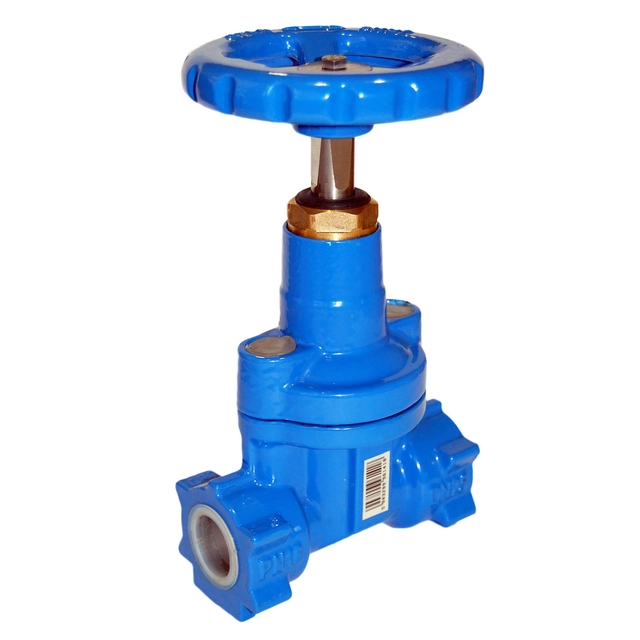 Threaded wedge gate valve for water GW_GW DN50, with wheel, GJS-ductile iron