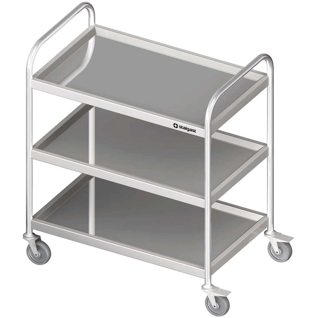 Three-shelf waiter's trolley 1000x500x950 mm