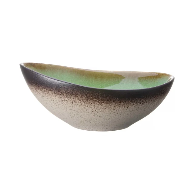 Tigela oval de berilo, 240mm