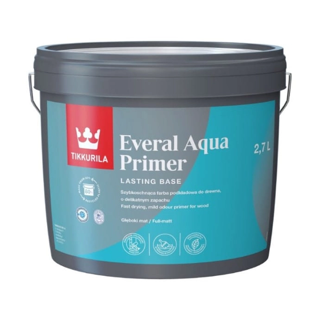 Tikkurila Everal vandens gruntas 0,9L