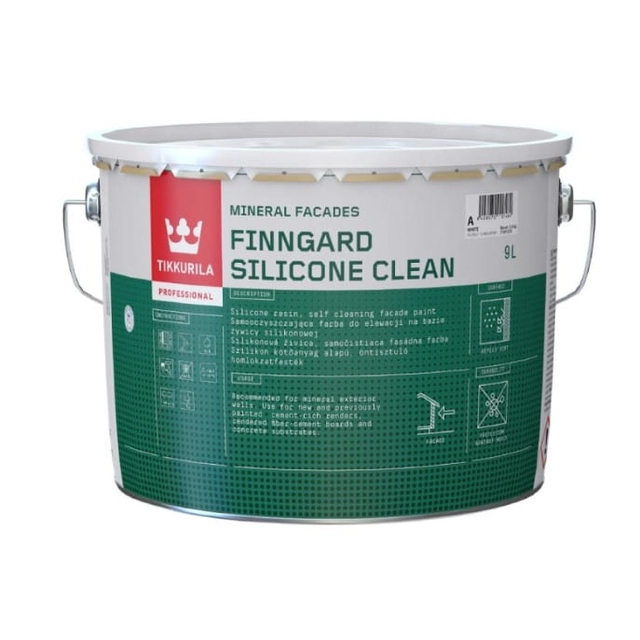 Tikkurila Finngard Silicone Clean fasado dažai Bazė A 9L