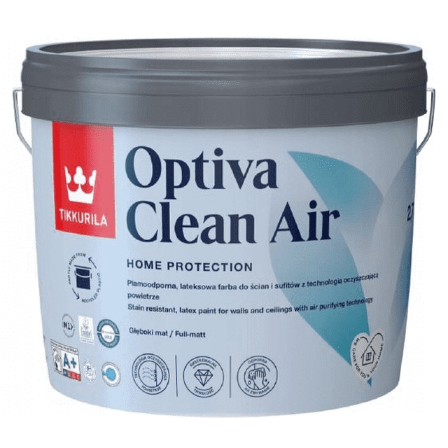 Tikkurila Optiva Clean Air krāsas bāze A 2,7L