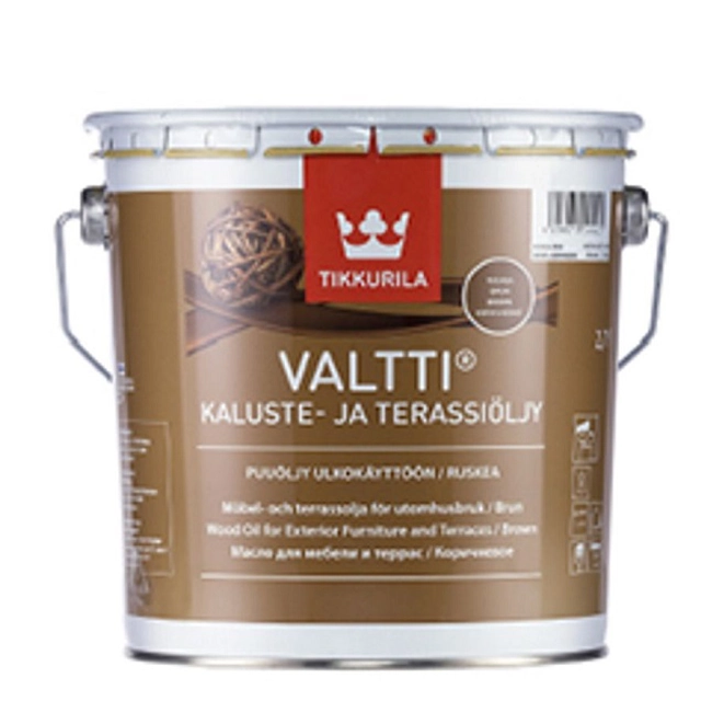 Tikkurila Valtti Kalus oil brown 2.7l (Wood oil for outdoor use)