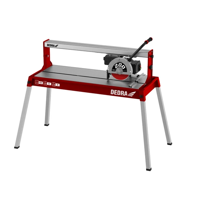 Tile cutter, DEDRA cutting machine DED7815 800W, cutting length 620mm SAW SAW CUTTER FOR CERAMICS GLAZE TILES CONSTRUCTION EWIMAX