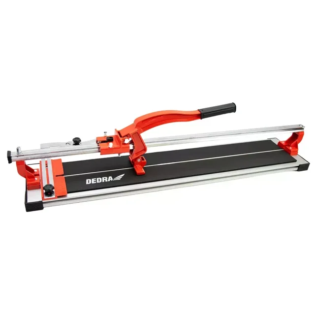 TILE CUTTER, MANUAL MACHINE FOR TILES DEDRA 1151-060 600MM, 60CM, BEARING-MOUNTED, PROFILE ''X'' GUIDE