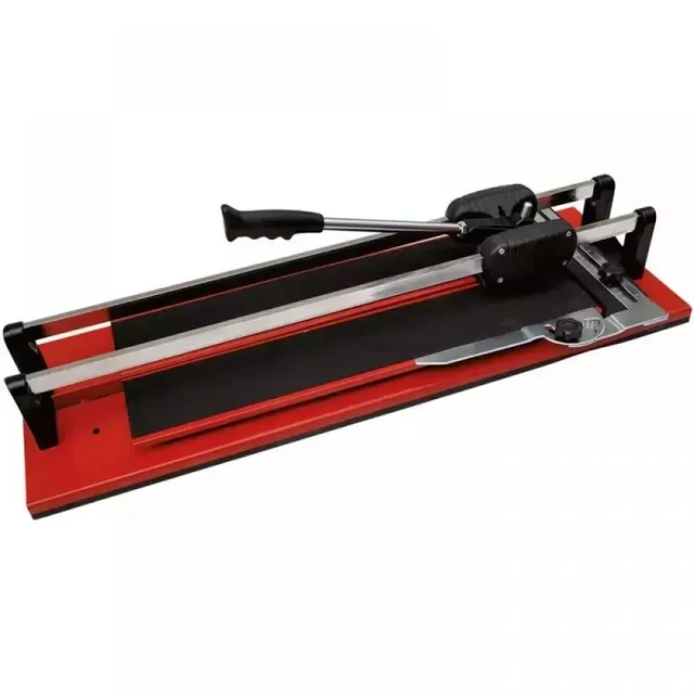 TILE CUTTER, MANUAL MACHINE FOR TILES DEDRA 1162-070 700MM, 70CM, BEARING-MOUNTED, CUSHIONED WORKTOP