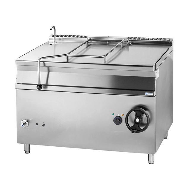 Tilting frying pan, gas, capacity 120l, 23 kW, GBS120.912 | Gastrometal