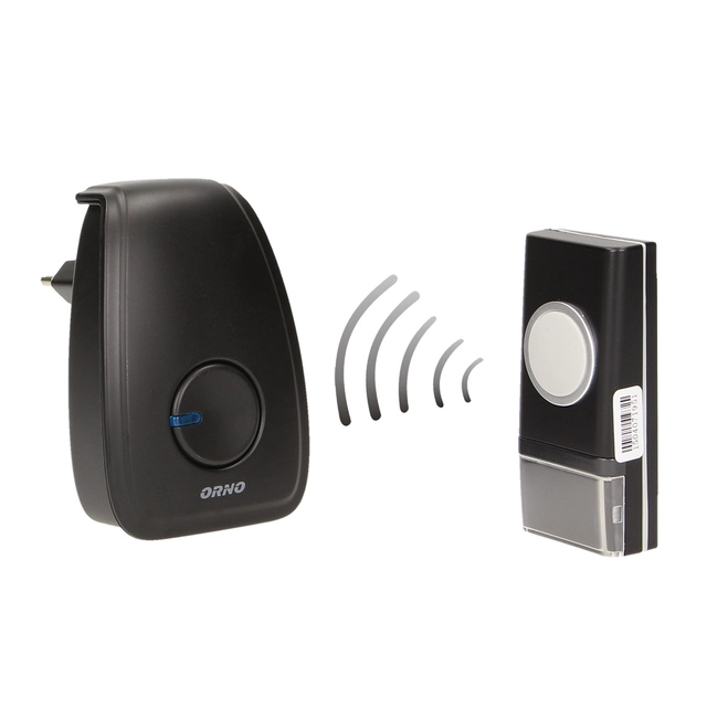 Timbre inalámbrico OPERA AC 230V, negro