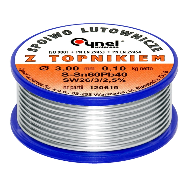 Tin 3,00/100g/spoiwo LC60-FSW26