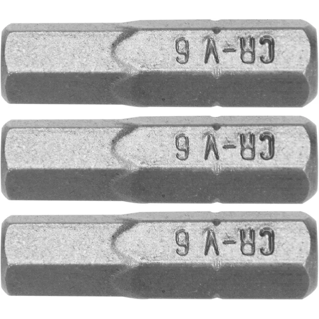 Tippek csavarhúzókhoz és fúrókhoz HEX H6 25mm STHOR 3 Darab