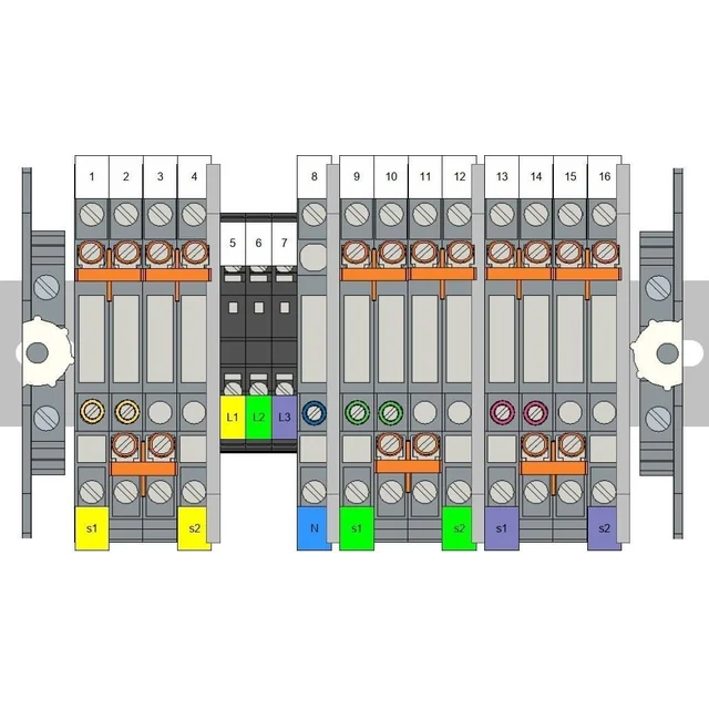 Tira de control y medición Phoenix Contact PXC-SKA 05-1144767