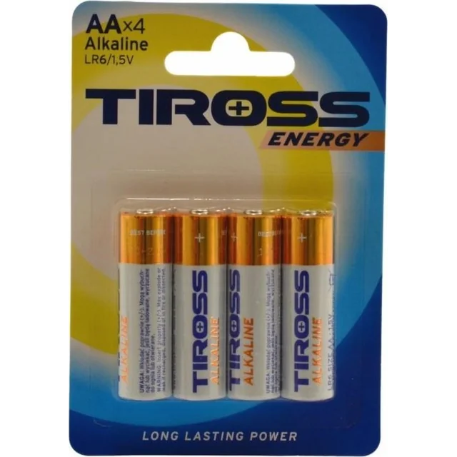 Tiross Tiross baterija LR06 bl./4szt
