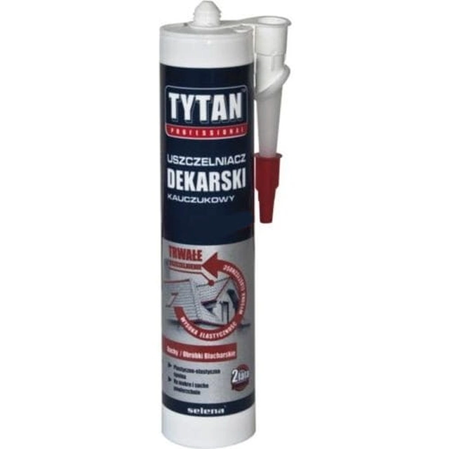 Titanium rubber roofing sealant, colorless, 280 ml