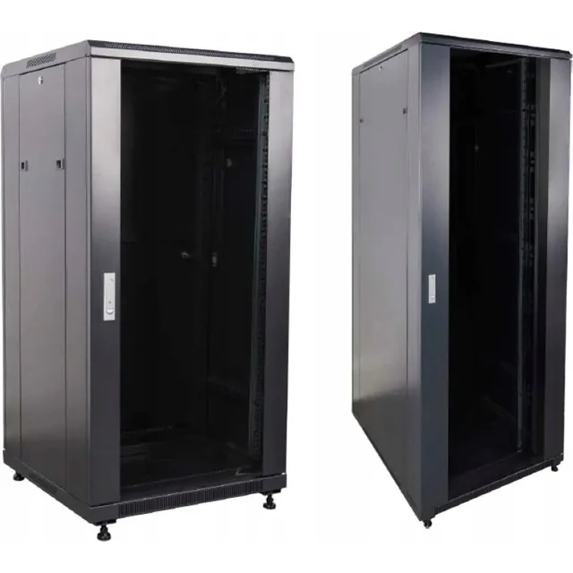 TKH Laisvai pastatoma RACK spintelė 19 colių 24U 600x600x1317 CCSS-0606-24U