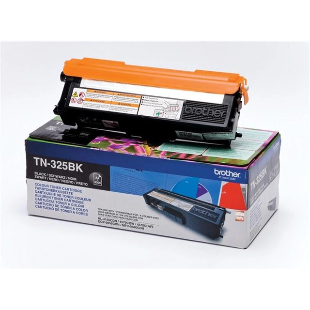 TN325B Laser Toner HL 4150CDN for 4570CDW printers, BROTHER, black, 4k