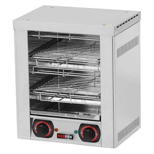 Toaster grill 2-poziomy 24x22 cm TO-940 GH | Redfox