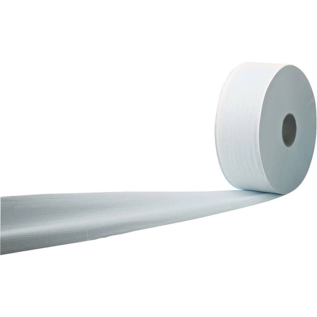 Toilet paper, large roll 360m white 6 rolls