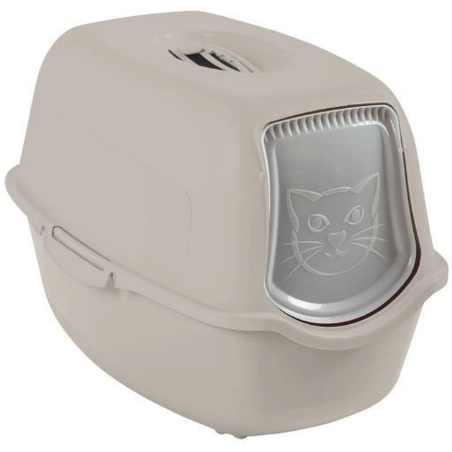 Toilette pour chat ECO BAILEY, beige, 56 x 40 x 39 cm