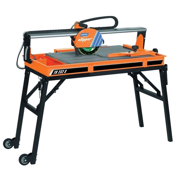 TONDEUSE NORTON TR232S SAW SAW SAW CUTTER POUR CÉRAMIQUES GLAZE TILES DISTRIBUTEUR OFFICIEL DU BÂTIMENT - REVENDEUR AUTORISÉ NORTON CLIPPER