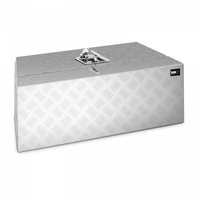 Tool box - aluminum - 75 l MSW 10061219 MSW-ATB-750L