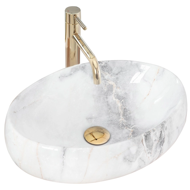 Top countertop washbasin Rea Linda Granit