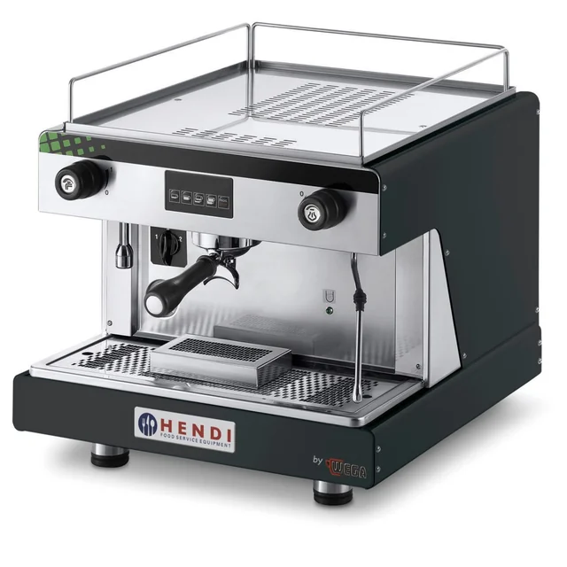 Top Line by WEGA aparat de cafea cu filtru 1 grup electronic negru 2.9kW