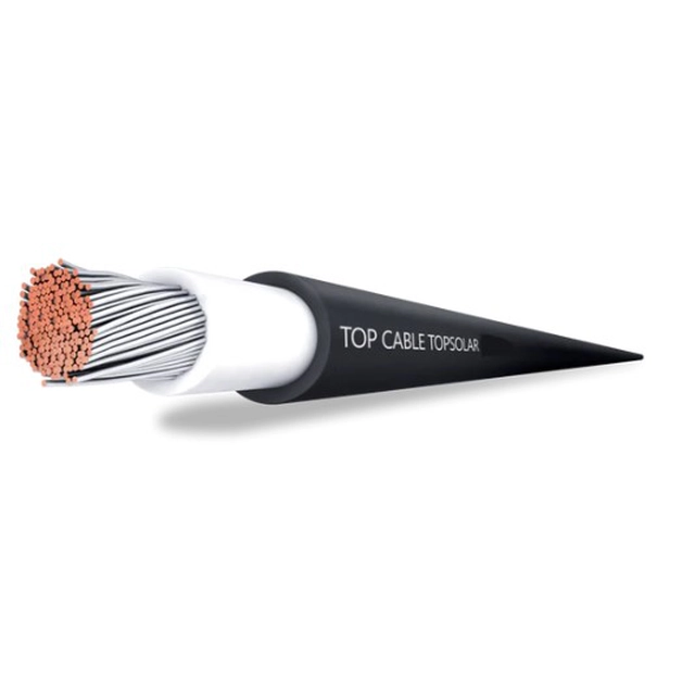TopCable TOPSOLAR PV H1Z2Z2-K (1x6 mm, černá)