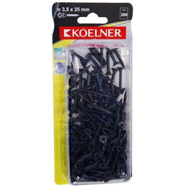 Tornillos autoperforantes 3.5x45mm KOELNER 130 uds