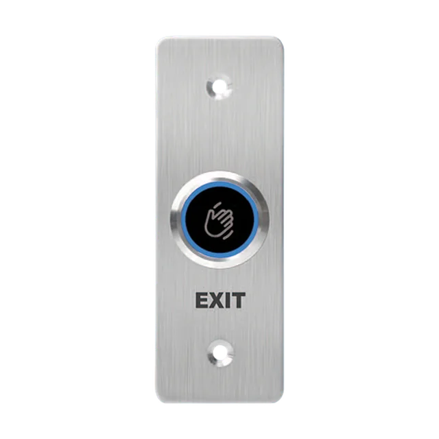 Touchless exit button, recessed mounting, stainless steel, LED, IP68 CSB-4028SW