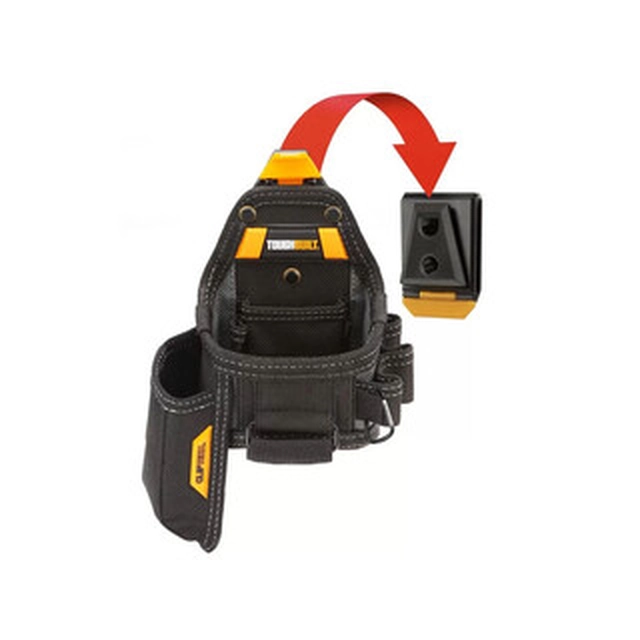 Toughbuilt CT-25X tape measure and knife holster