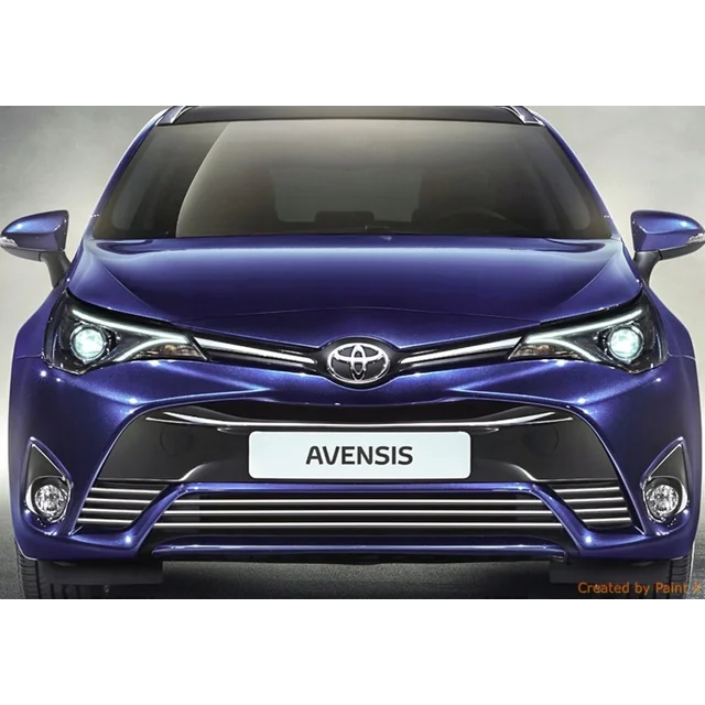 Toyota AVENSIS T27, T28 KRÓMOS Grillcsíkok