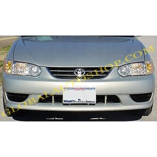 Toyota Corolla - Chrome Strips Chrome Grill Dummy Bumper Tuning