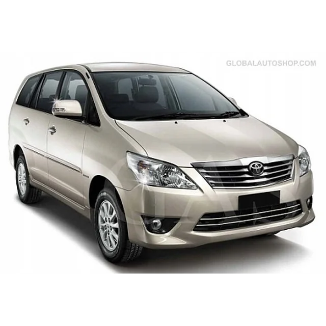 Toyota Innova - Afinação de manequins de pára-choques com grade cromada